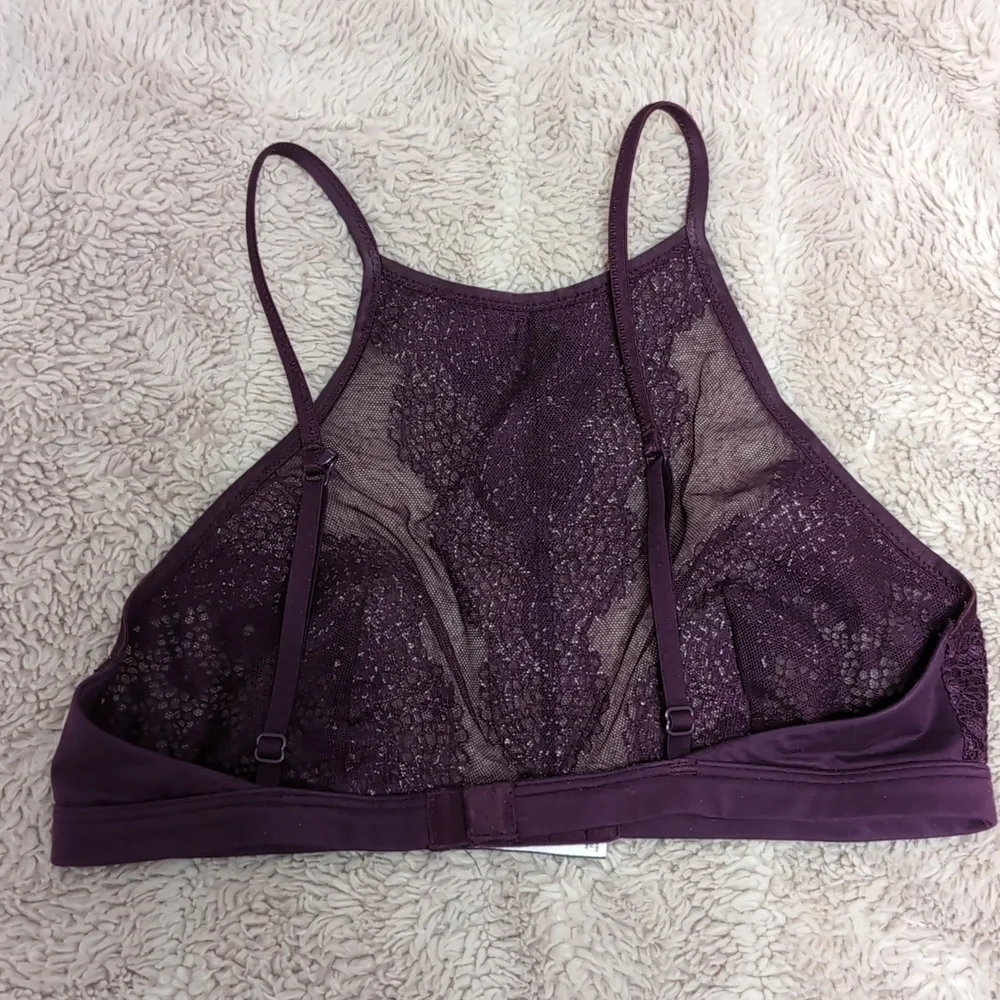 VS Purple Lace Bralette - Picture 3 of 4